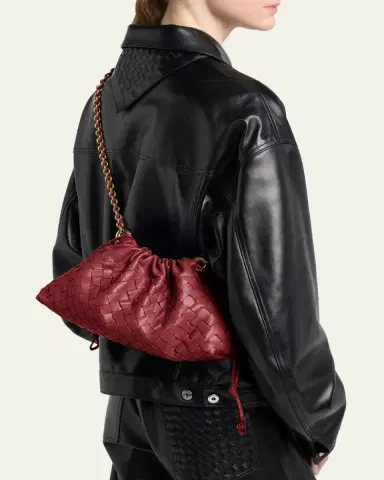 Bottega Veneta Dustbag Notte Leather Shoulder Bag | Thumbnail 6 Bottega Veneta Dustbag Notte Leather Shoulder Bag | Thumbnail 6