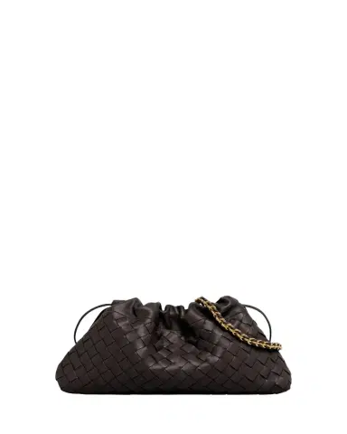 Bottega Veneta Dustbag Notte Leather Shoulder Bag | Thumbnail 1 Bottega Veneta Dustbag Notte Leather Shoulder Bag | Thumbnail 1