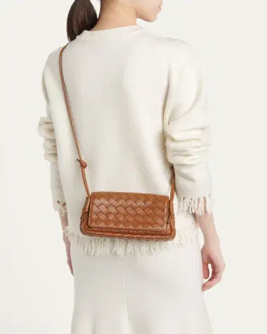 Bottega Veneta Notturno Nappa Leather Shoulder Bag | Thumbnail 2 Bottega Veneta Notturno Nappa Leather Shoulder Bag | Thumbnail 2