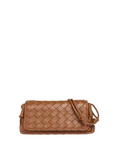 Bottega Veneta Notturno Nappa Leather Shoulder Bag | Thumbnail 1 Bottega Veneta Notturno Nappa Leather Shoulder Bag | Thumbnail 1