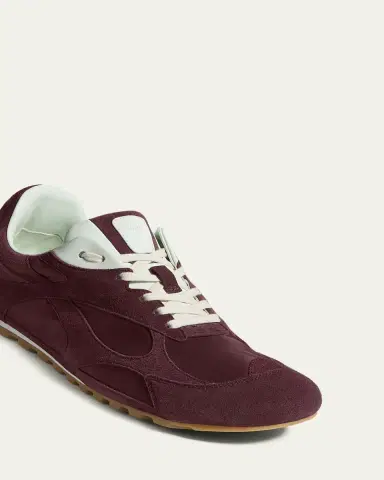 Bottega Veneta Men's Orbit Flash Suede & Nylon Low-Top Sneakers | Thumbnail 4 Bottega Veneta Men's Orbit Flash Suede & Nylon Low-Top Sneakers | Thumbnail 4