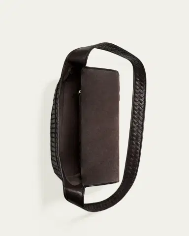 Bottega Veneta Men's Large Intrecciato Leather Flap Messenger Bag | Thumbnail 4 Bottega Veneta Men's Large Intrecciato Leather Flap Messenger Bag | Thumbnail 4