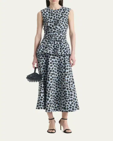 Altuzarra Varda Animal-Print Midi Skirt | Thumbnail 2 Altuzarra Varda Animal-Print Midi Skirt | Thumbnail 2