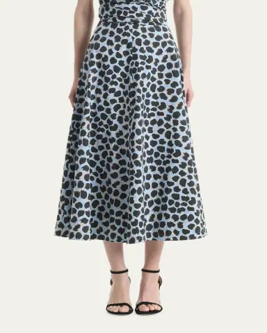 Altuzarra Varda Animal-Print Midi Skirt | Thumbnail 4 Altuzarra Varda Animal-Print Midi Skirt | Thumbnail 4