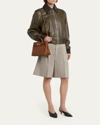 Bottega Veneta Andiamo Small Leather Top-Handle Bag | Thumbnail 9 Bottega Veneta Andiamo Small Leather Top-Handle Bag | Thumbnail 9