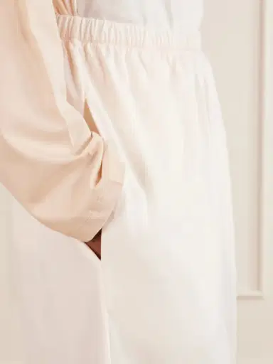 Wardrobe.NYC Cotton Pajama Wide-leg Pants | Thumbnail 5 Wardrobe.NYC Cotton Pajama Wide-leg Pants | Thumbnail 5