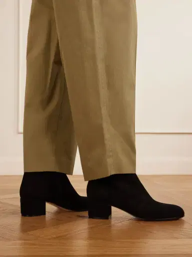 Gianvito Rossi Joelle 45 Suede Ankle Boots | Thumbnail 2