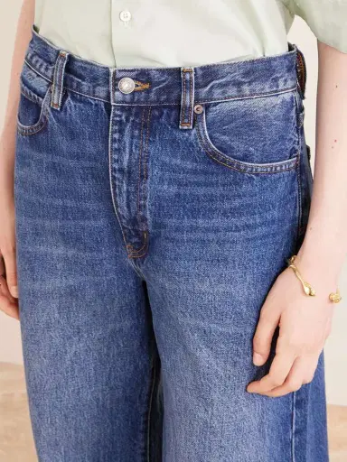 Frame The Bow High-rise Wide-leg Jeans | Thumbnail 5 Frame The Bow High-rise Wide-leg Jeans | Thumbnail 5
