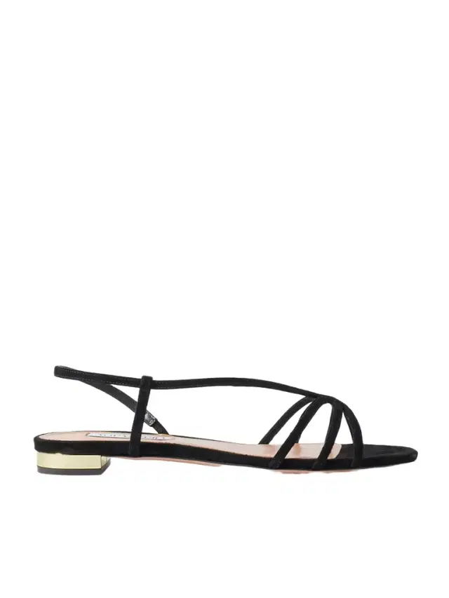 Talk To Me Suede Slingback Sandals