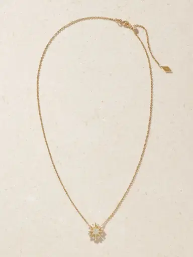Garrard Starlight Mini Icon 18-karat Gold And Diamond Necklace | Thumbnail 4