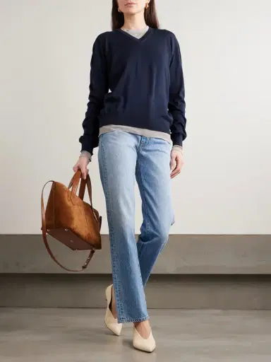 RÙADH Oscar Embroidered Merino Wool Sweater | Thumbnail 2