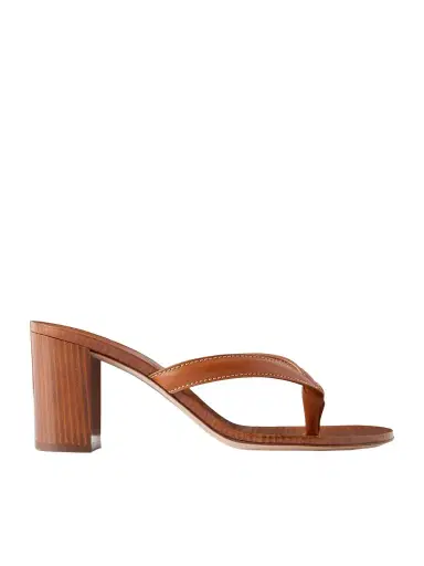 Gianvito Rossi 70 Leather Thong Sandals | Thumbnail 1 Gianvito Rossi 70 Leather Thong Sandals | Thumbnail 1