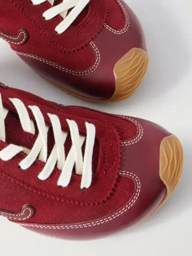 Loewe Ballet Runner 2.0 Logo-appliquéd Leather And Suede Sneakers | Thumbnail 4 Loewe Ballet Runner 2.0 Logo-appliquéd Leather And Suede Sneakers | Thumbnail 4