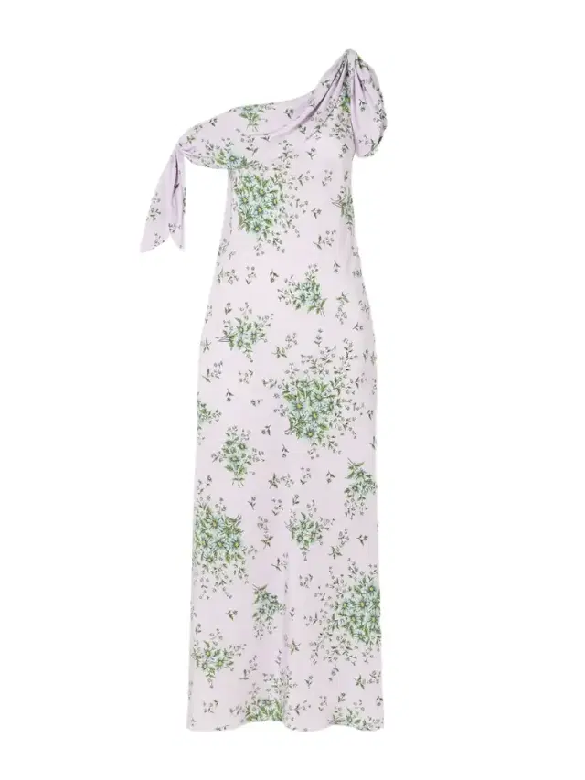 Floral-print Silk-crepe Midi Dress