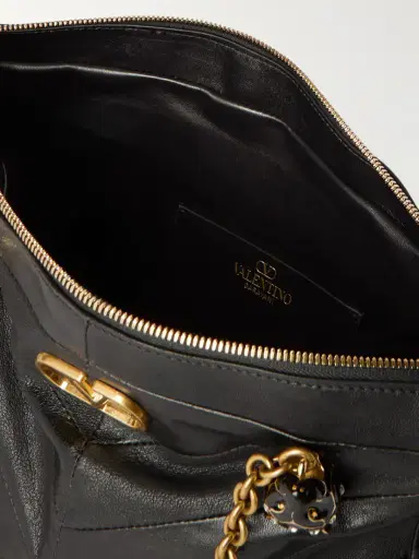 Valentino Garavani Growl Medium Embellished Leather Shoulder Bag | Thumbnail 5