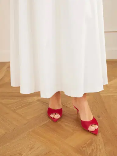 Gianvito Rossi Elle 55 Suede Mules | Thumbnail 2 Gianvito Rossi Elle 55 Suede Mules | Thumbnail 2