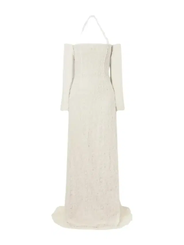 Evie Embroidered Tulle And Organza Gown - Off-white