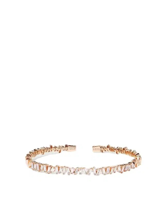 18-karat Rose Gold Diamond Cuff