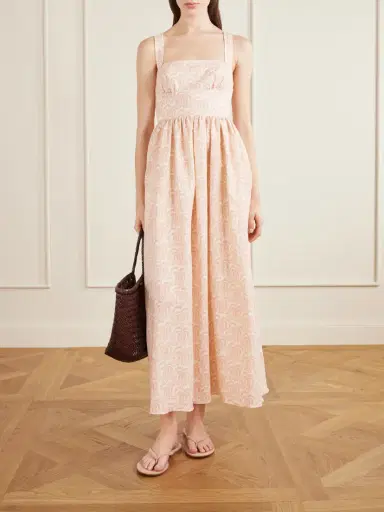Matteau Crossback Linen-blended Maxi Dress | Thumbnail 2