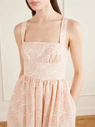 Matteau Crossback Linen-blended Maxi Dress | Thumbnail 4