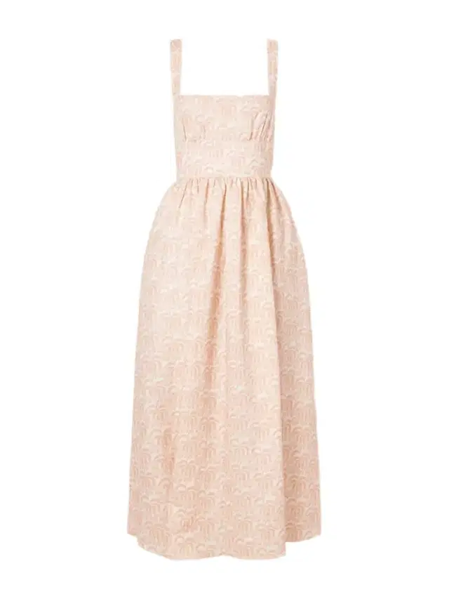 Crossback Linen-blended Maxi Dress