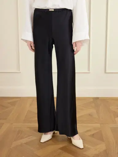 Comme Si Silk-bias Straight-leg Pants | Thumbnail 2
