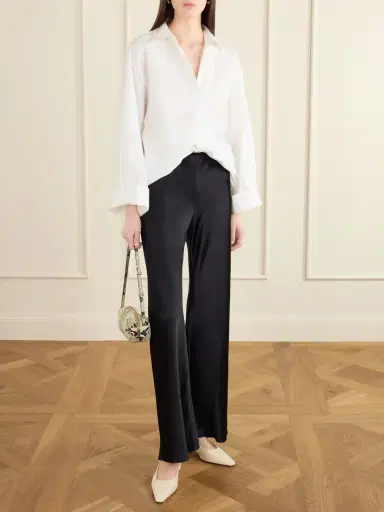 Comme Si Silk-bias Straight-leg Pants | Thumbnail 3