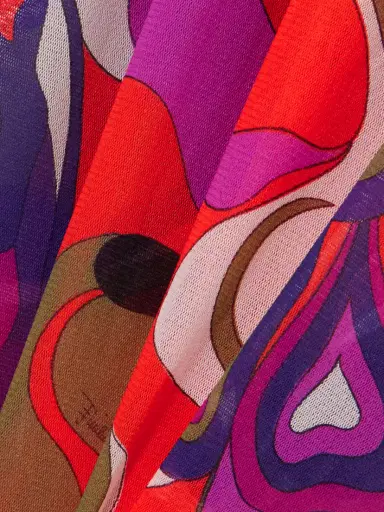 PUCCI Printed Tulle Maxi Dress | Thumbnail 4 PUCCI Printed Tulle Maxi Dress | Thumbnail 4