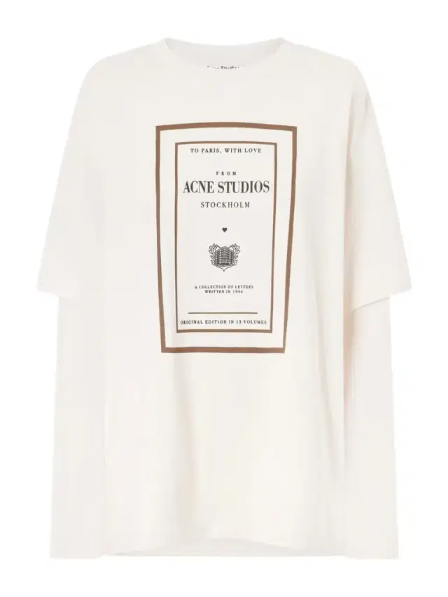 Edra Double Book Cover Printed Cotton-jersey T-shirt