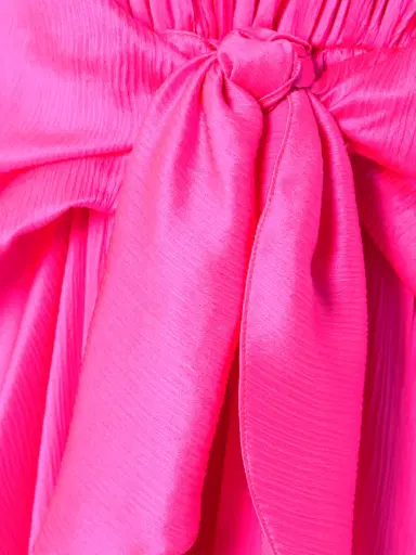 JW Anderson Tie-detailed Crinkled-silk Maxi Dress | Thumbnail 4 JW Anderson Tie-detailed Crinkled-silk Maxi Dress | Thumbnail 4