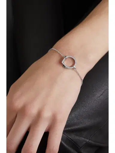 Repossi Antifer 18-karat White Gold Diamond Bracelet | Thumbnail 2 Repossi Antifer 18-karat White Gold Diamond Bracelet | Thumbnail 2