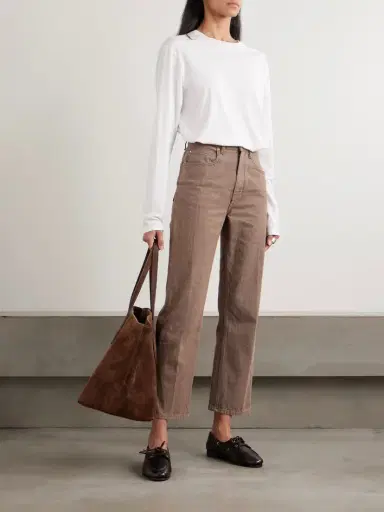 OSSOU Drift High-rise Straight-leg Jeans - Light | Thumbnail 2