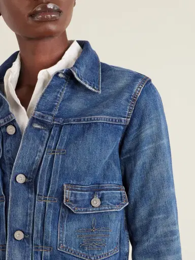 RRL Denim Jacket - Mid denim | Thumbnail 5