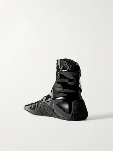 Alaïa Glossed Ankle Boots | Thumbnail 3