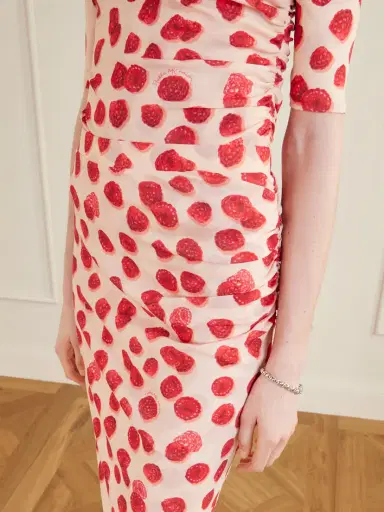 Stella McCartney Printed Mesh Midi Skirt | Thumbnail 5