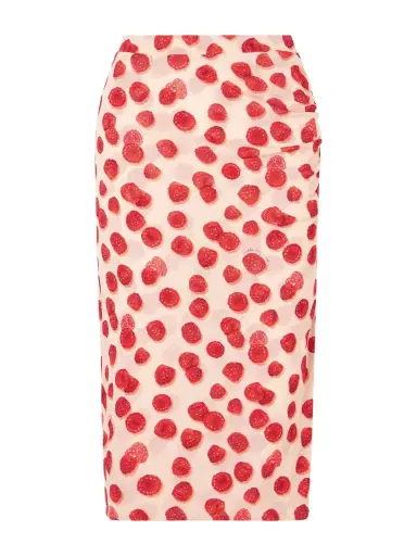 Stella McCartney Printed Mesh Midi Skirt | Thumbnail 1