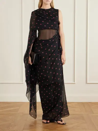LIBEROWE Floral-print Silk-chiffon Gown | Thumbnail 2 LIBEROWE Floral-print Silk-chiffon Gown | Thumbnail 2
