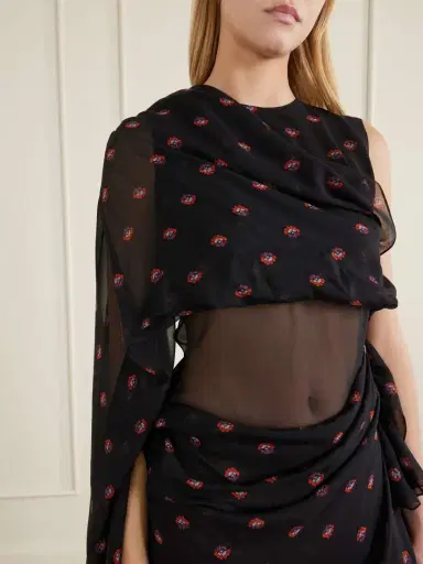 LIBEROWE Floral-print Silk-chiffon Gown | Thumbnail 4 LIBEROWE Floral-print Silk-chiffon Gown | Thumbnail 4