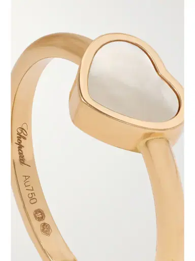 Chopard My Happy Hearts 18-karat Rose Gold Mother-of-pearl Ring | Thumbnail 4 Chopard My Happy Hearts 18-karat Rose Gold Mother-of-pearl Ring | Thumbnail 4