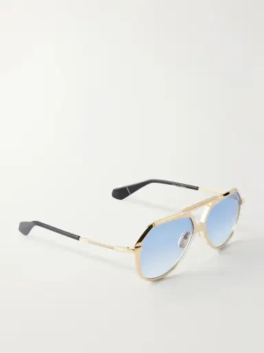 Jacques Marie Mage + Lou Lou De La Falaise Louise Aviator-style Titanium Sunglasses | Thumbnail 3 Jacques Marie Mage + Lou Lou De La Falaise Louise Aviator-style Titanium Sunglasses | Thumbnail 3