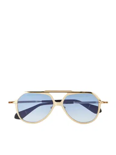 Jacques Marie Mage + Lou Lou De La Falaise Louise Aviator-style Titanium Sunglasses | Thumbnail 1 Jacques Marie Mage + Lou Lou De La Falaise Louise Aviator-style Titanium Sunglasses | Thumbnail 1