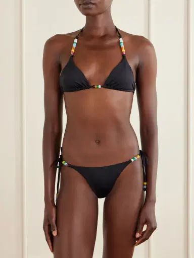Staud Sisley Bead-embellished Bikini Briefs | Thumbnail 2 Staud Sisley Bead-embellished Bikini Briefs | Thumbnail 2