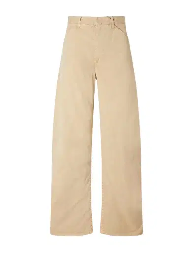 Nili Lotan Tribeca Brushed Cotton-blend Twill Barrel-leg Pants | Thumbnail 1 Nili Lotan Tribeca Brushed Cotton-blend Twill Barrel-leg Pants | Thumbnail 1