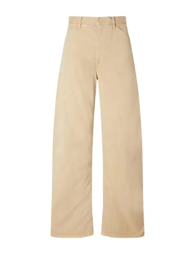Tribeca Brushed Cotton-blend Twill Barrel-leg Pants