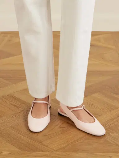 TOTEME Leather Mary Jane Slingback Ballet Flats | Thumbnail 2 TOTEME Leather Mary Jane Slingback Ballet Flats | Thumbnail 2