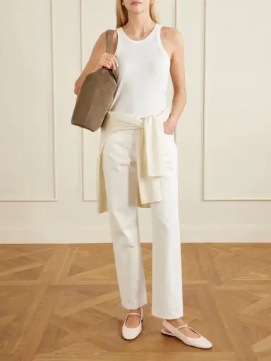 TOTEME Leather Mary Jane Slingback Ballet Flats | Thumbnail 4 TOTEME Leather Mary Jane Slingback Ballet Flats | Thumbnail 4