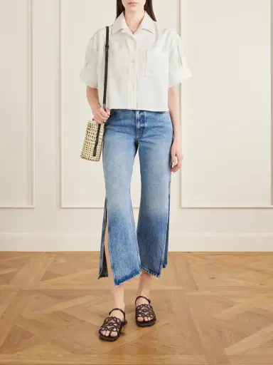 Loewe + Paula's Ibiza High-rise Flared Jeans | Thumbnail 2