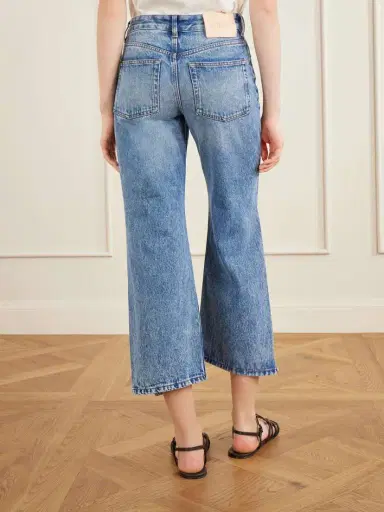 Loewe + Paula's Ibiza High-rise Flared Jeans | Thumbnail 4