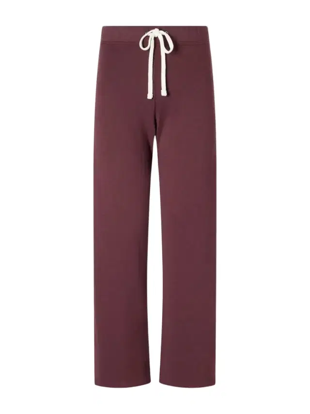 Cropped Cotton-terry Wide-leg Track Pants