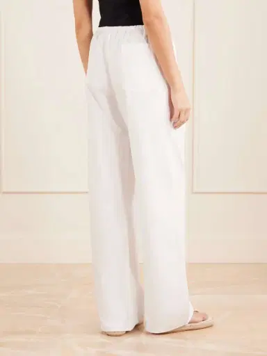 Matteau Drawcord Cotton Straight-leg Pants | Thumbnail 4 Matteau Drawcord Cotton Straight-leg Pants | Thumbnail 4